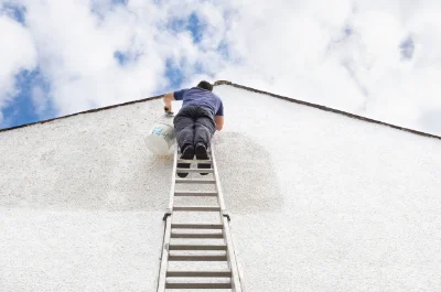 Peinture extérieure au Boullay-Thierry — façades et ravalement